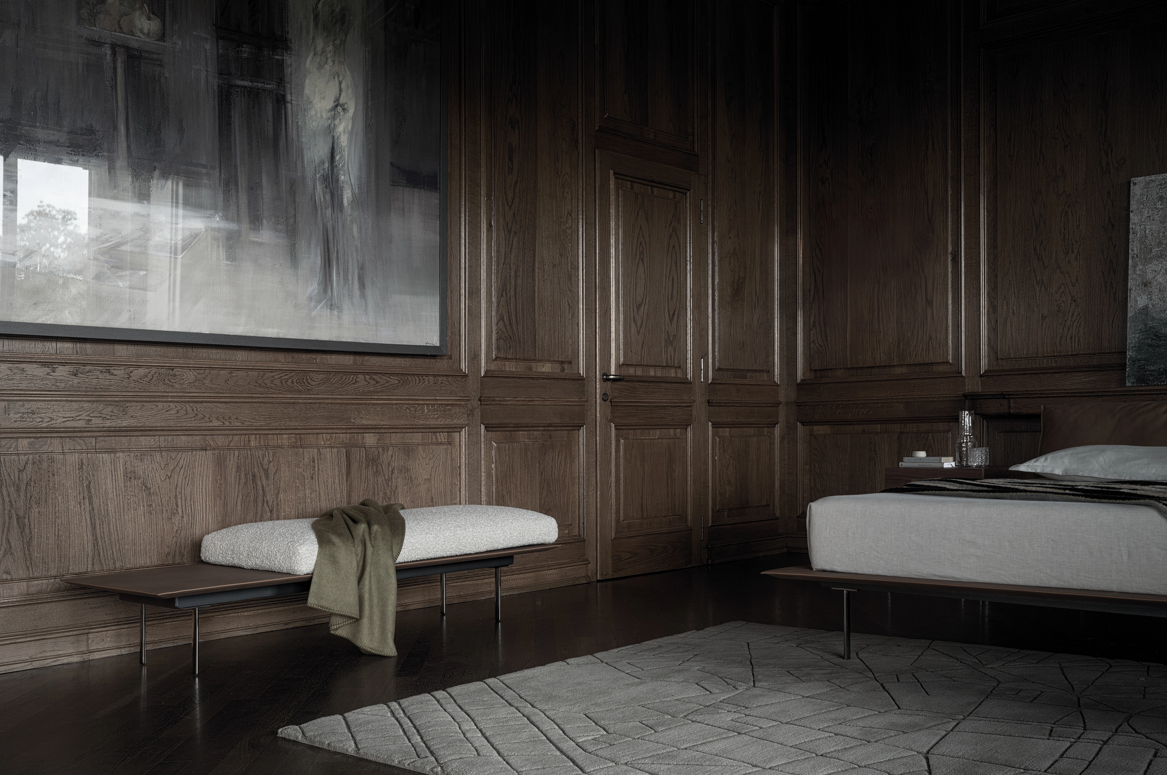 Lavica VOGUE CUOIO BENCH 2024 - fotografia č. 5