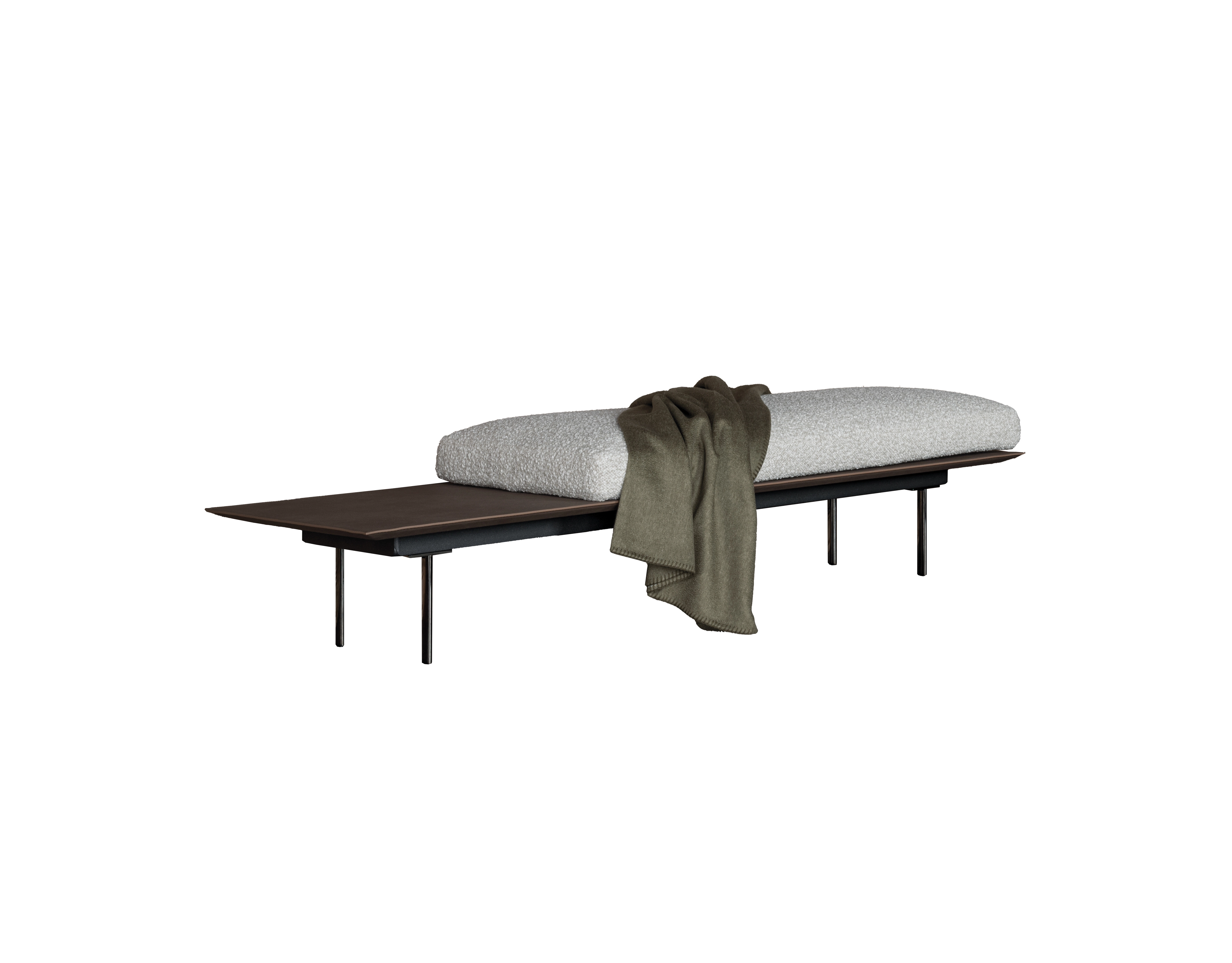 Lavica VOGUE CUOIO BENCH 2024 - fotografia č. 1